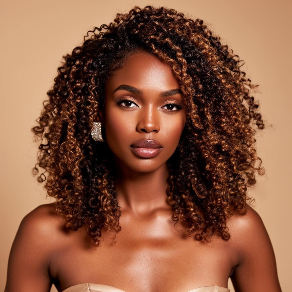 Knotless with Curls